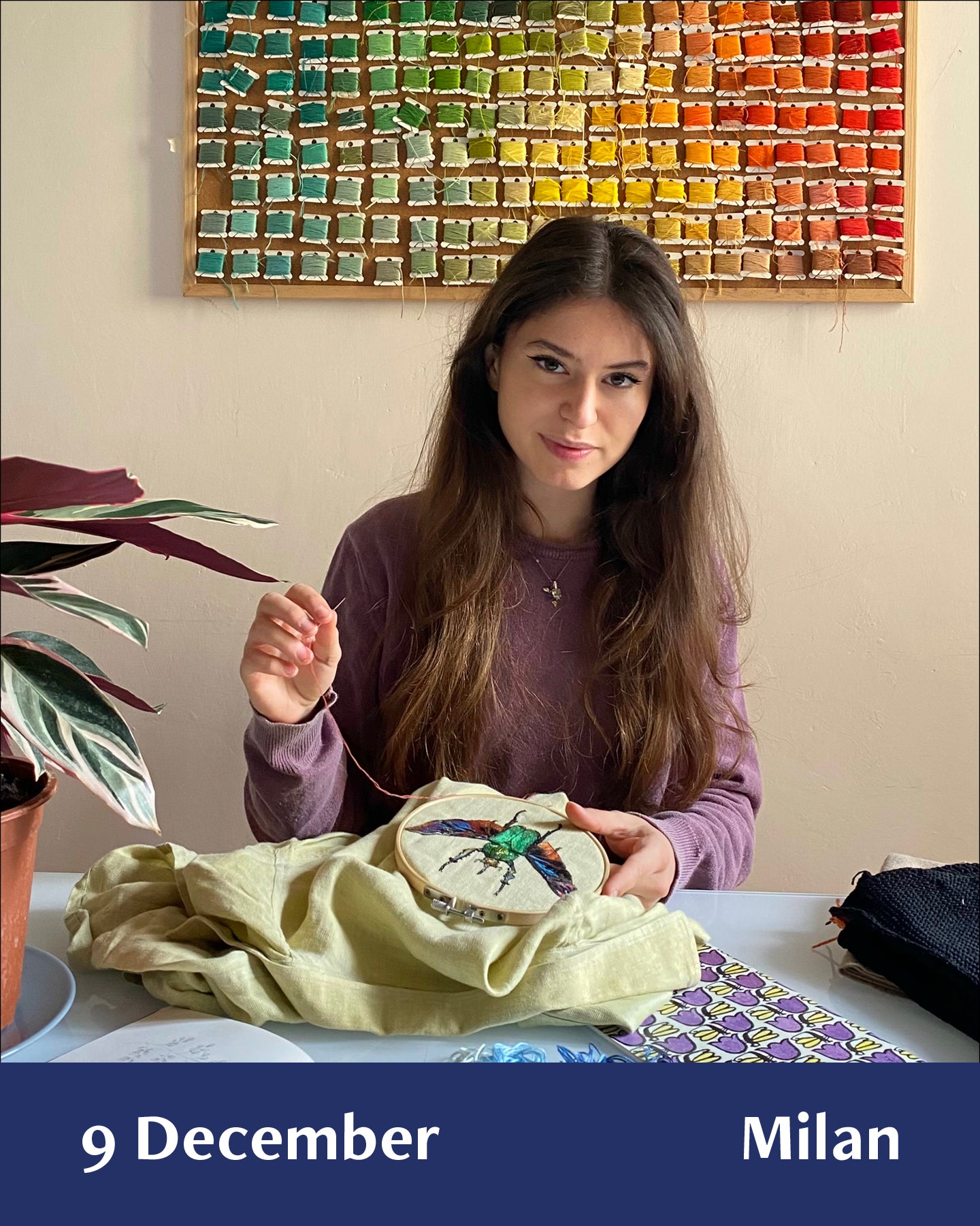 Tote Bag Embroidery Workshop