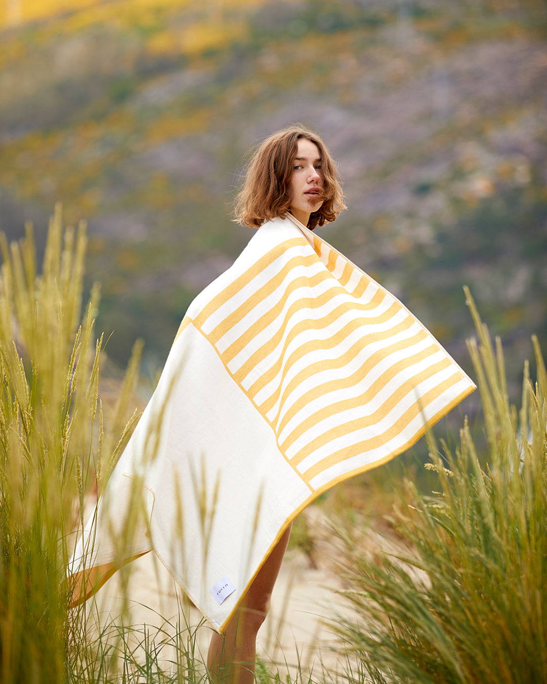 Premium light beach towel