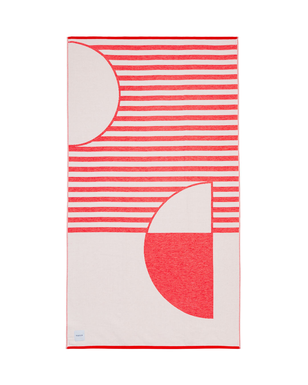 Beach towel made in Spain with organic cotton