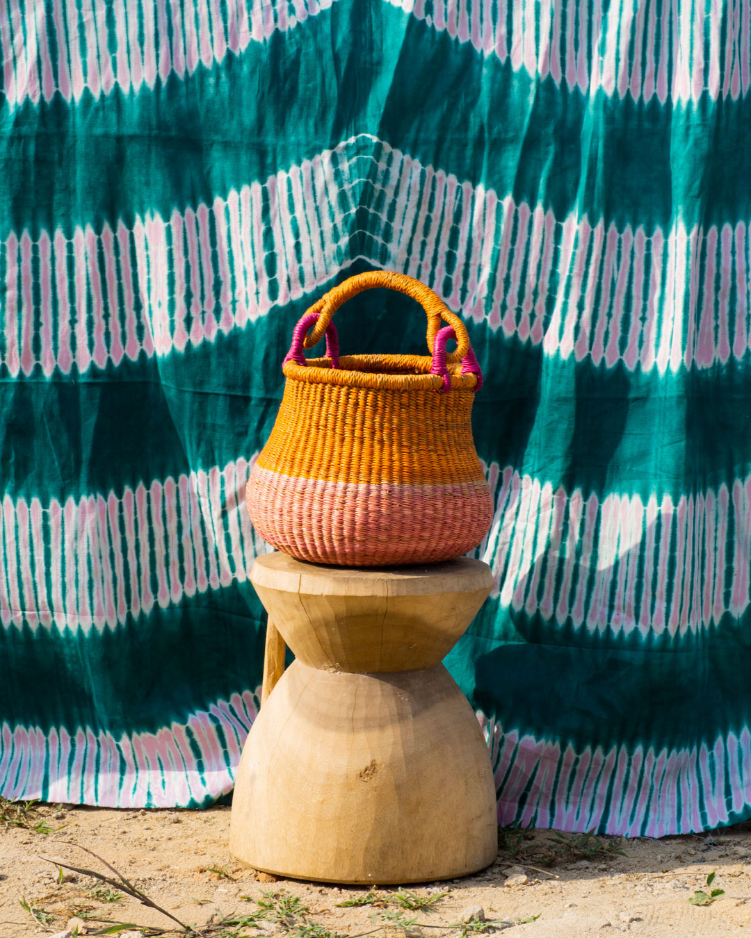 Mini Zoore Colour Block Basket