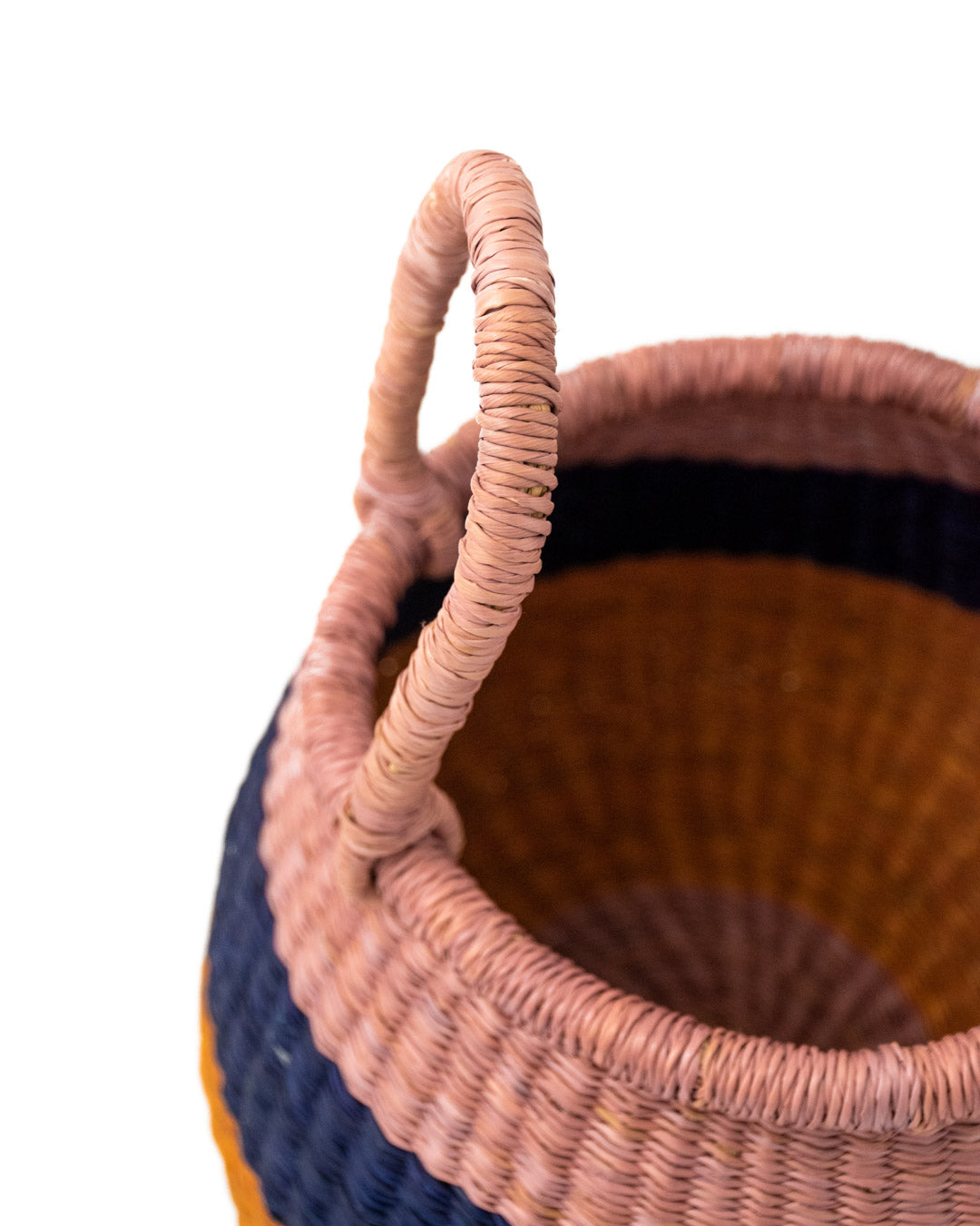 Bolo Colour Block Basket With Handles Aketekete