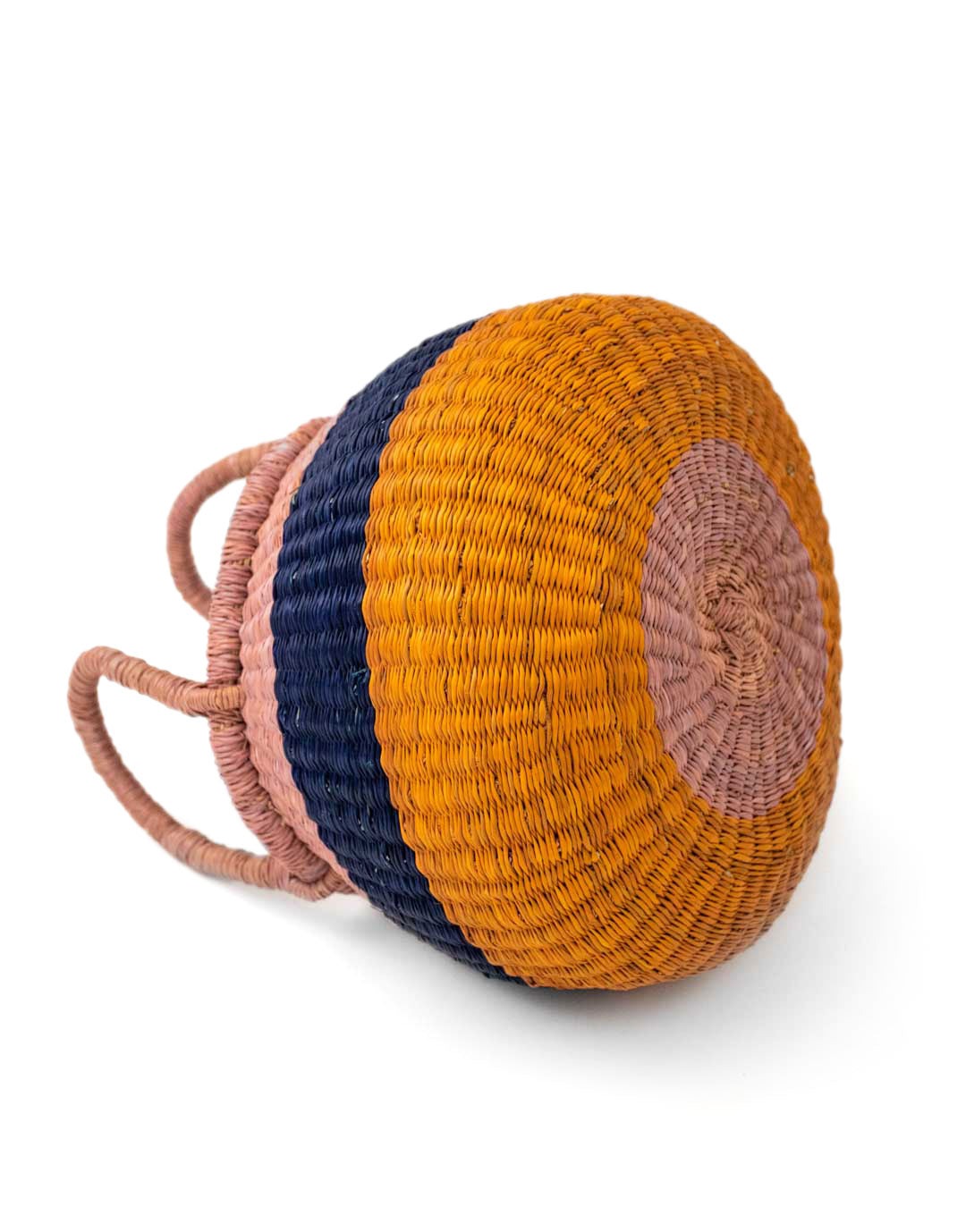 Bolo Colour Block Basket With Handles Aketekete