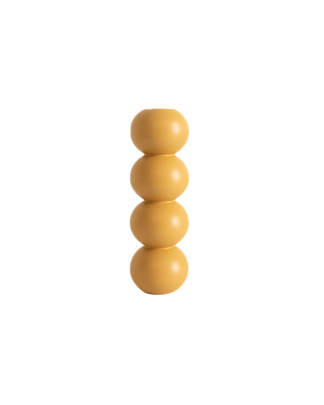 Candleholder-2-in-1-stack yellow