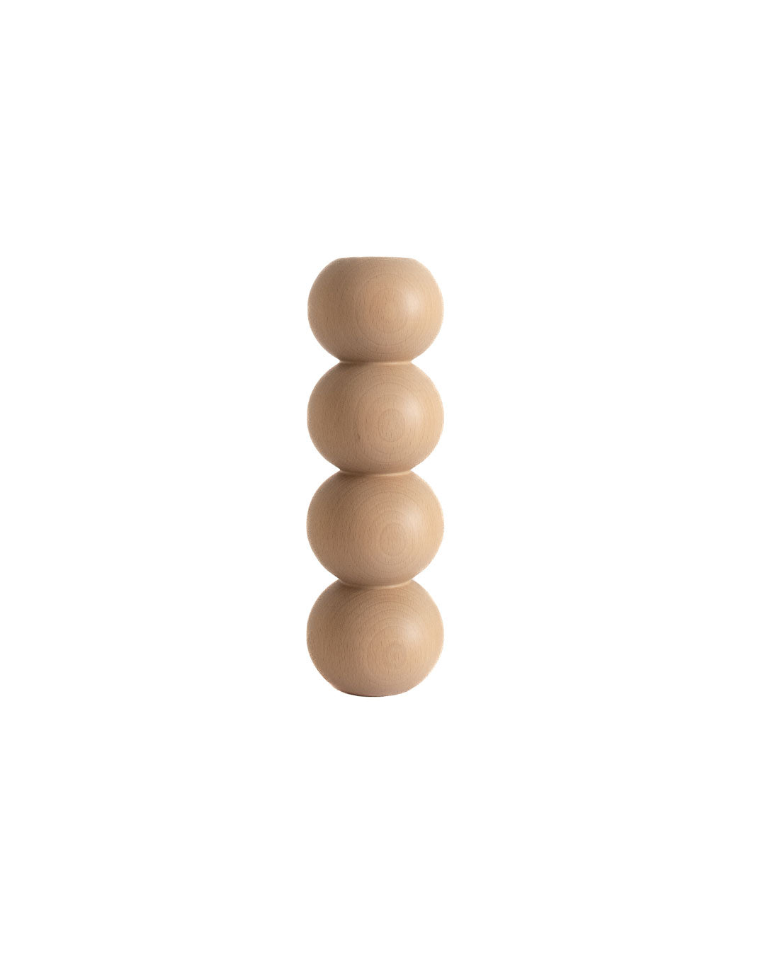 Candleholder-2-in-1-stack natural