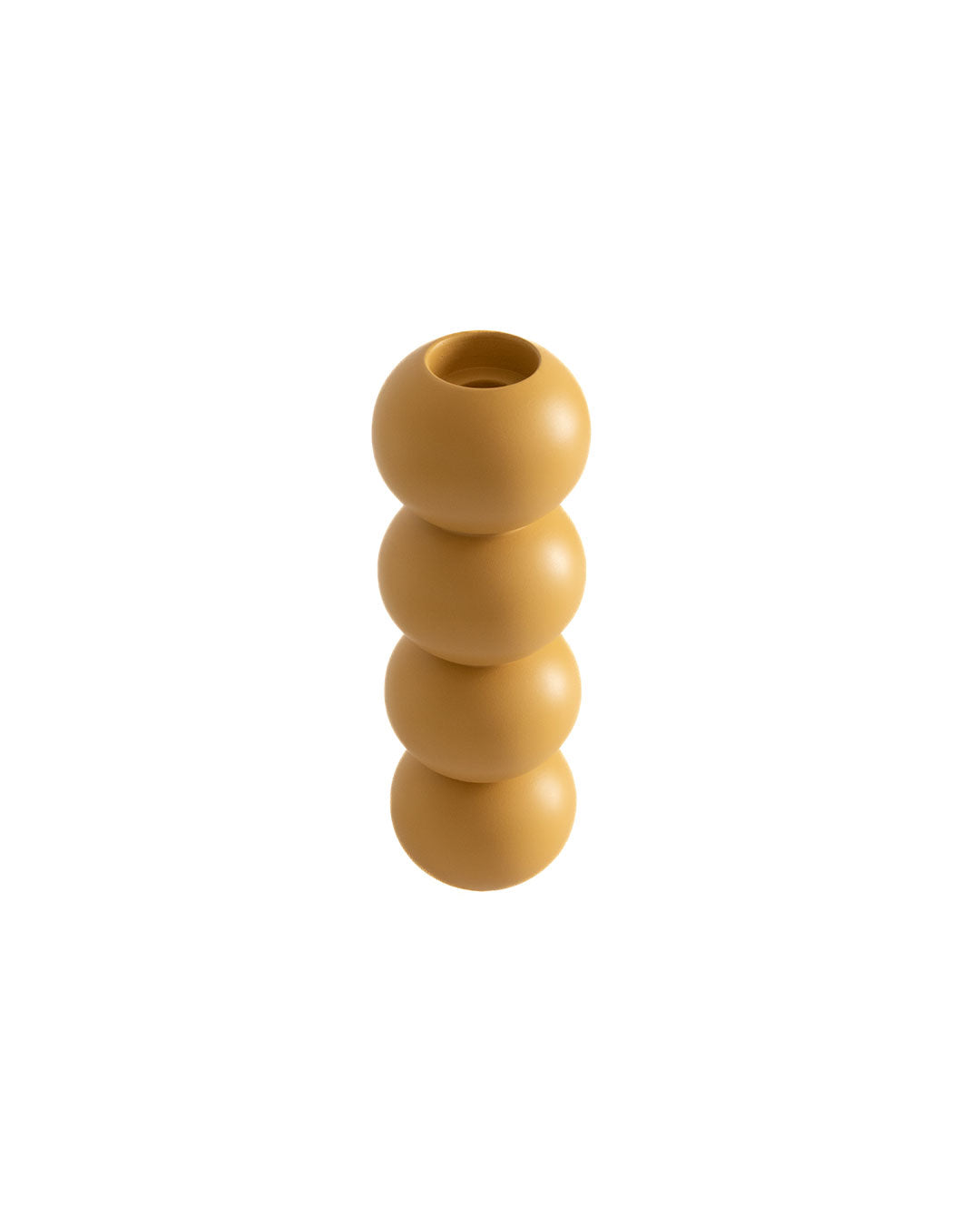 Candleholder-2-in-1-stack yellow top