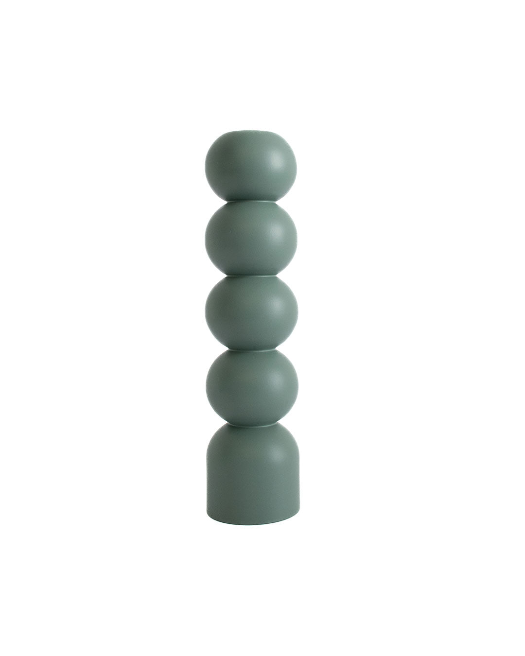 Candleholder-3-in-1-high green