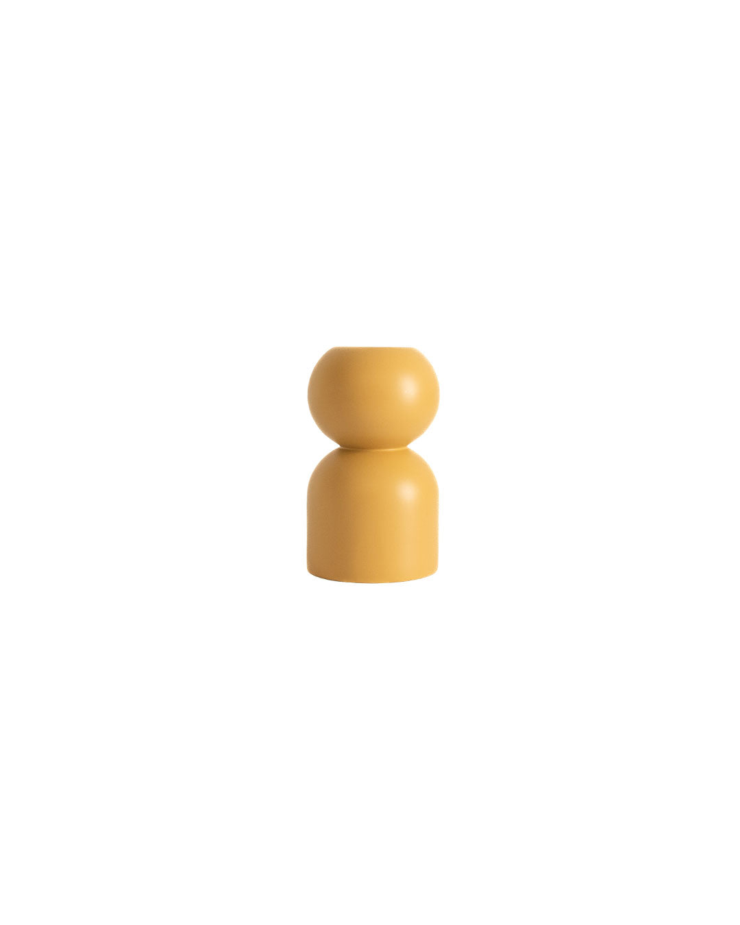 Candleholder-3-in-1-low yellow