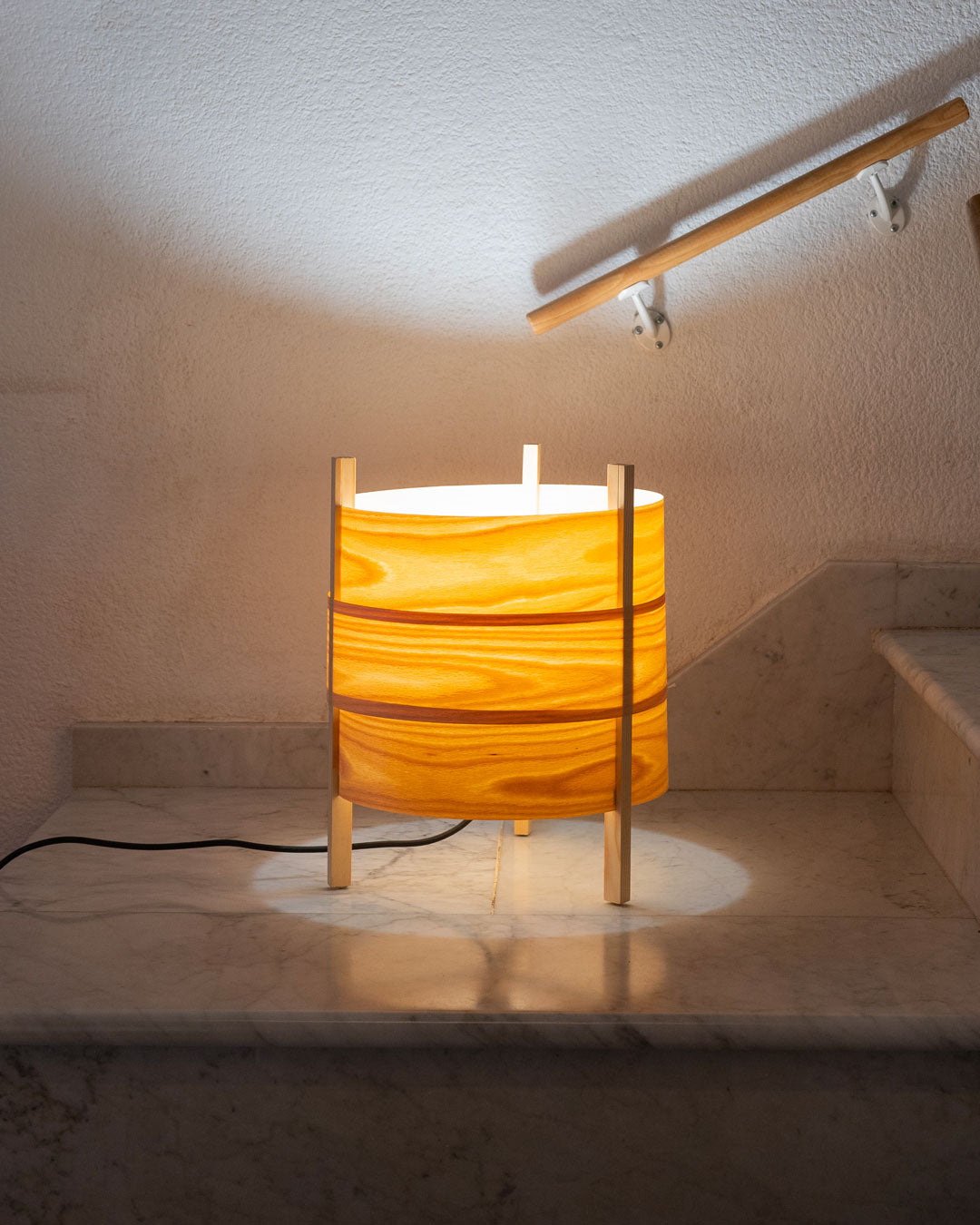 Concentrica Lamp Beech Wood