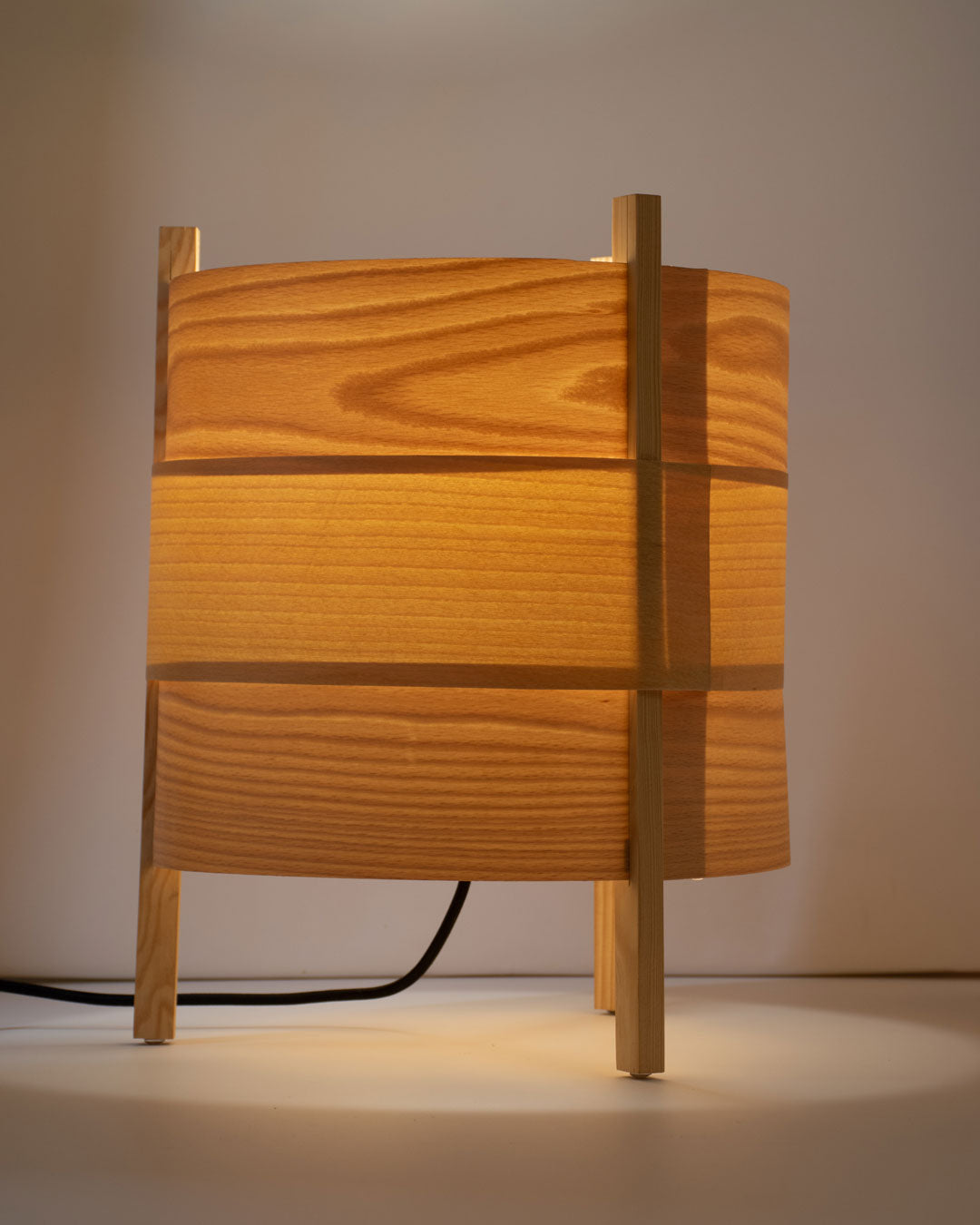 Concentrica Lamp Beech Wood