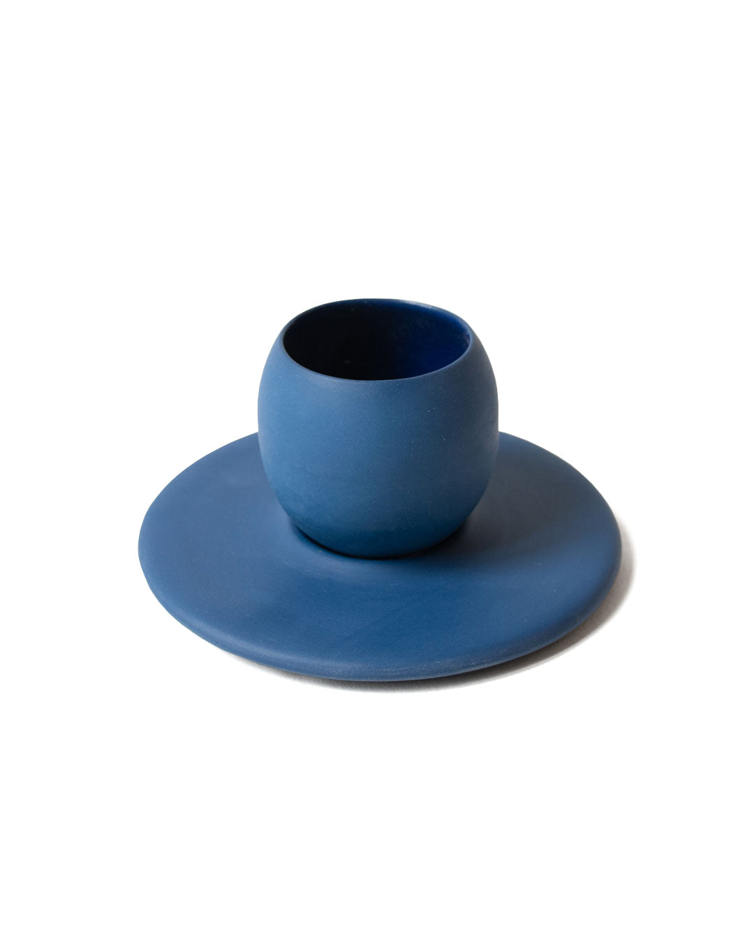 Matte Cup & Saucer Ensemble