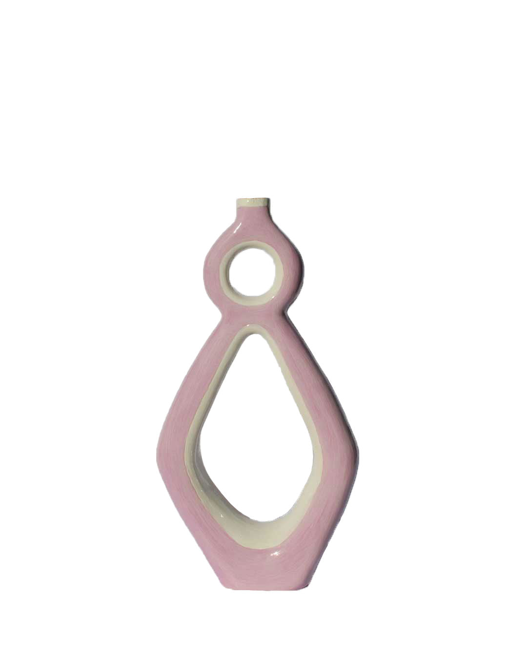 Minimalist Vase with pink color