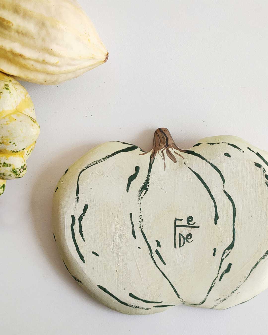 Assiette Citrouille