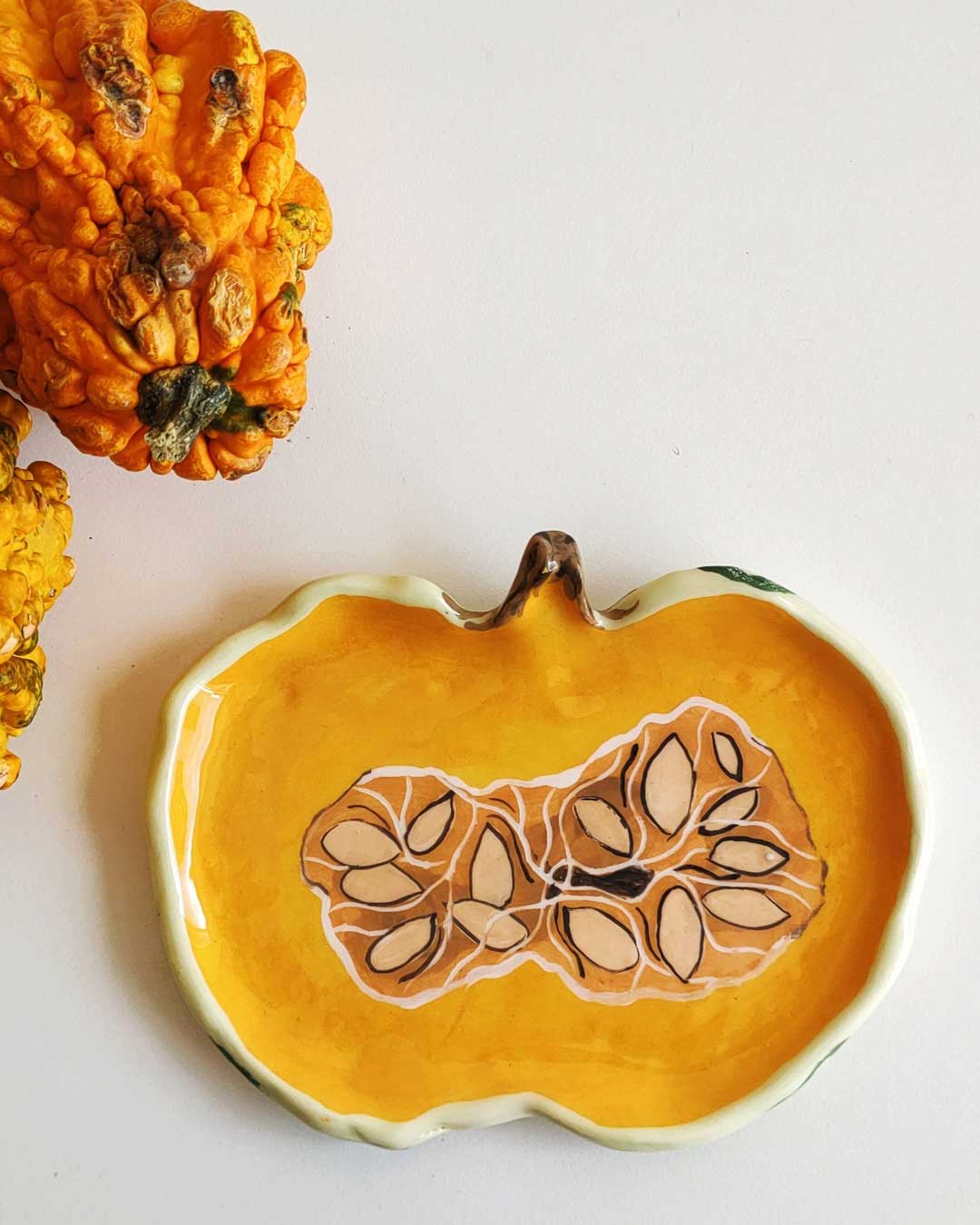 Assiette Citrouille