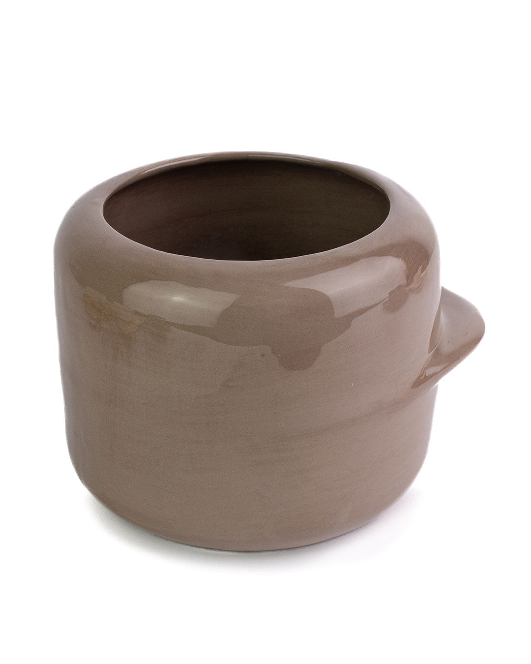 Ameno Flower Pot brown_pottery_nu ceramica