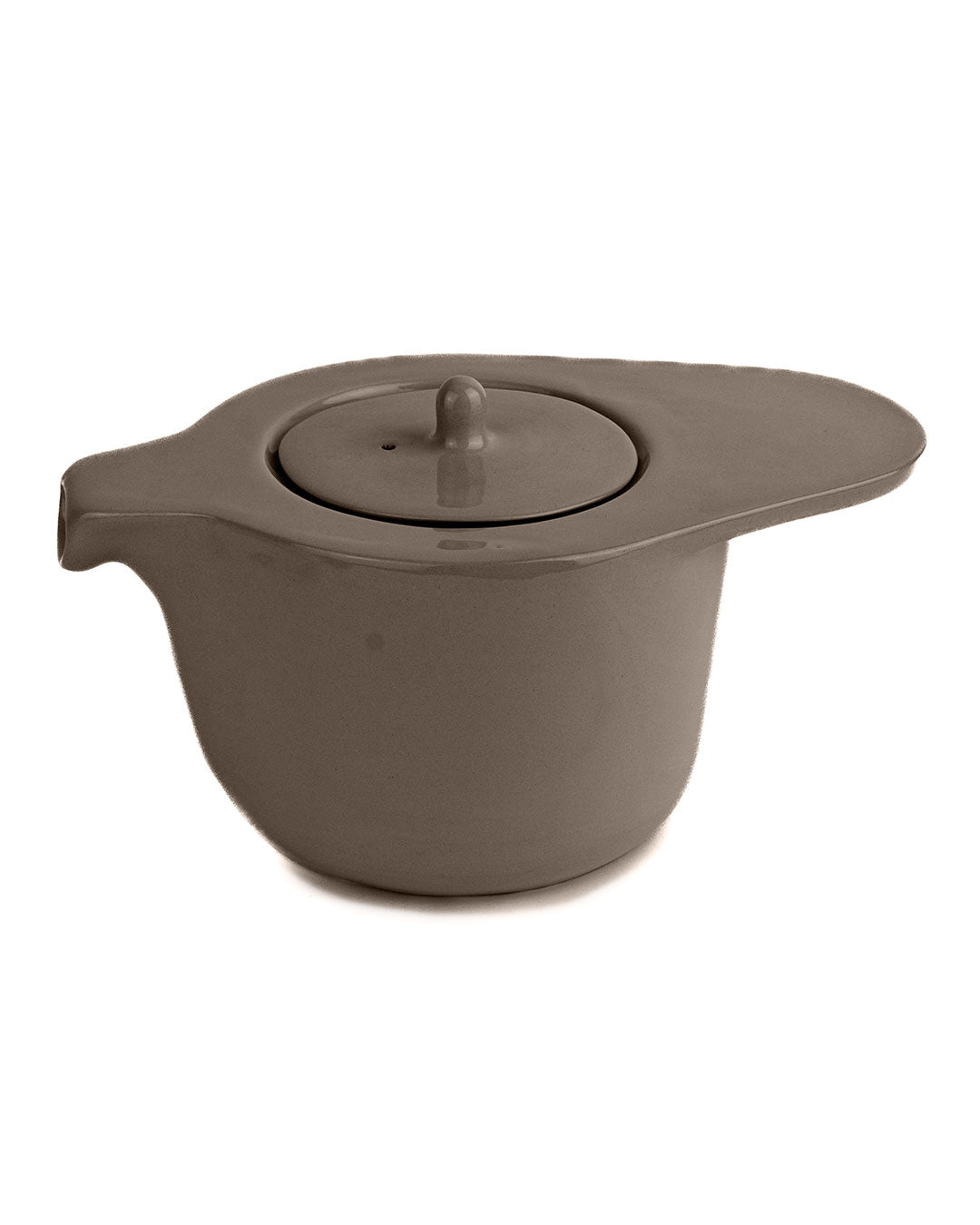 Ameno Tea Pot with Strainer brown_pottery_nu ceramica
