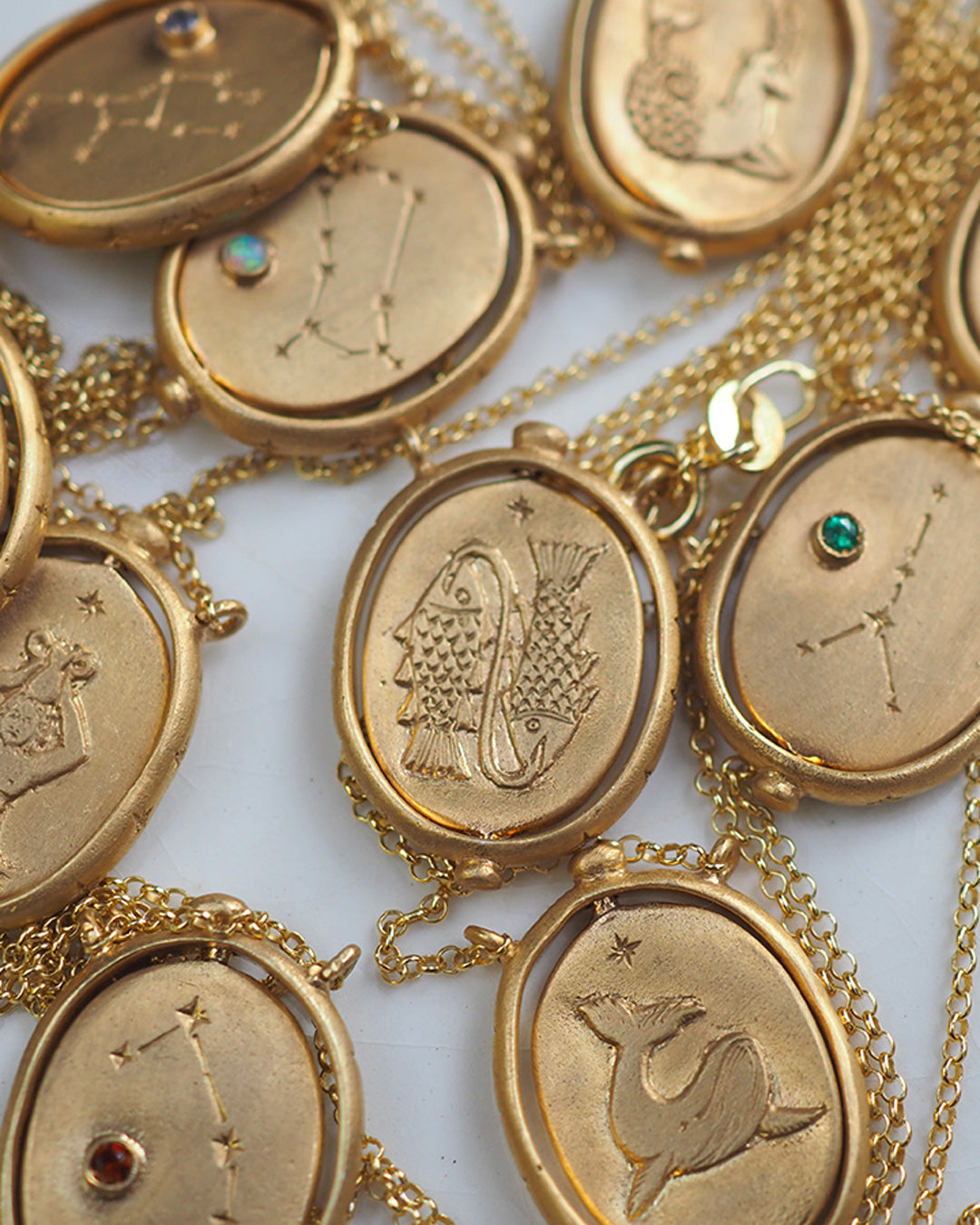 Zodiac Necklaces Giulia Tamburini