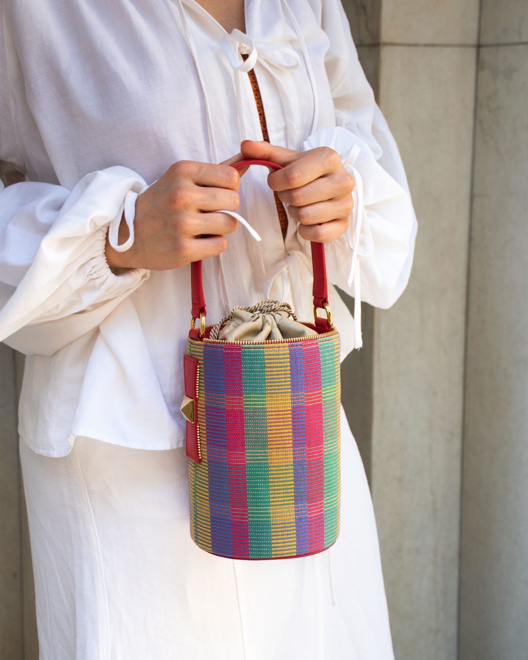 Linda Bag _Colorful Tartan
