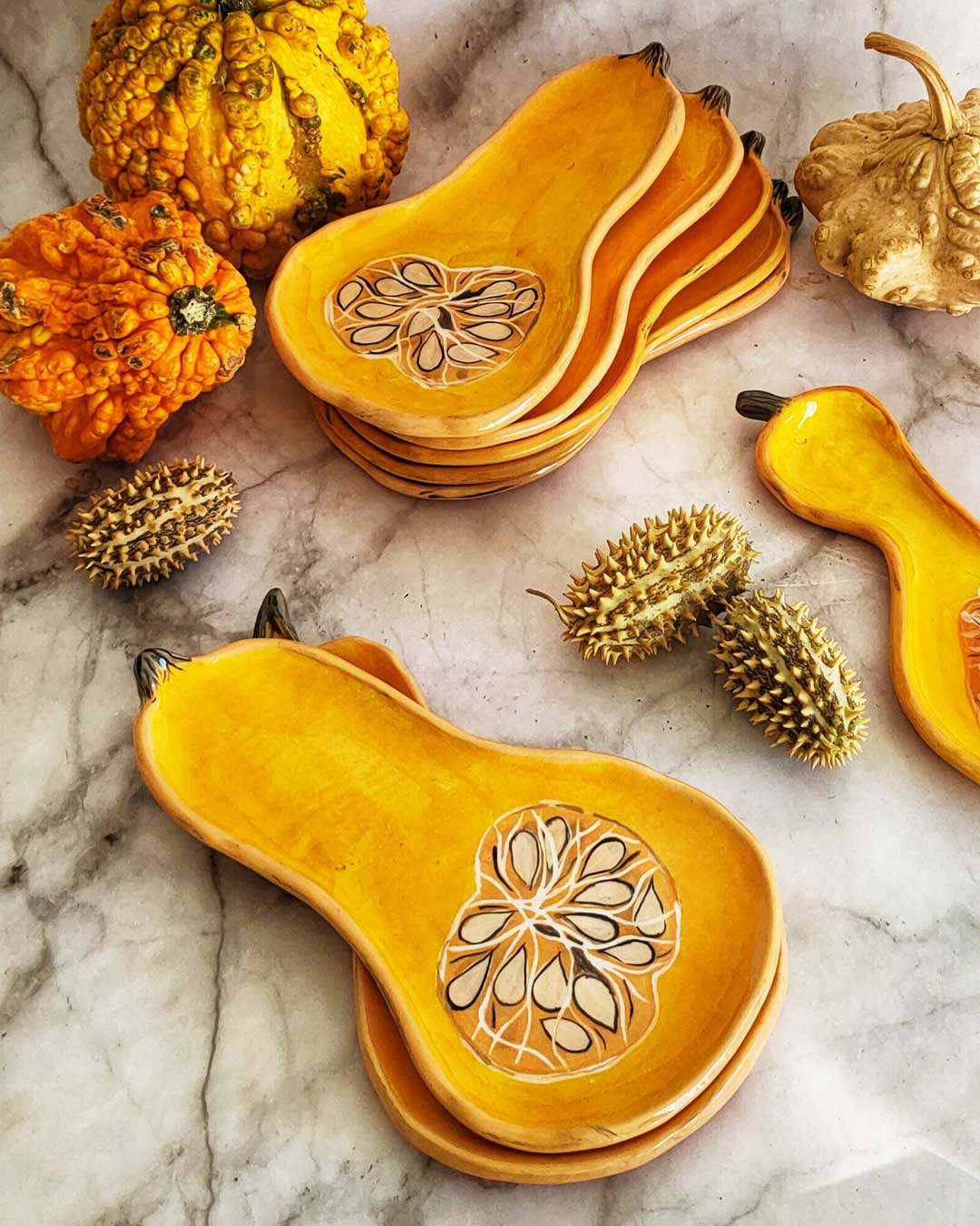 Assiette Citrouille