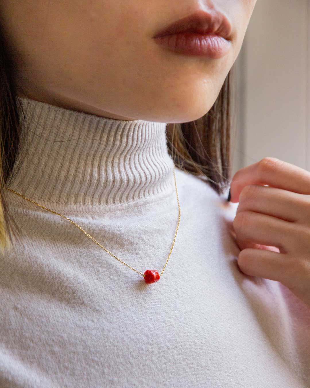 Red Coral Necklace