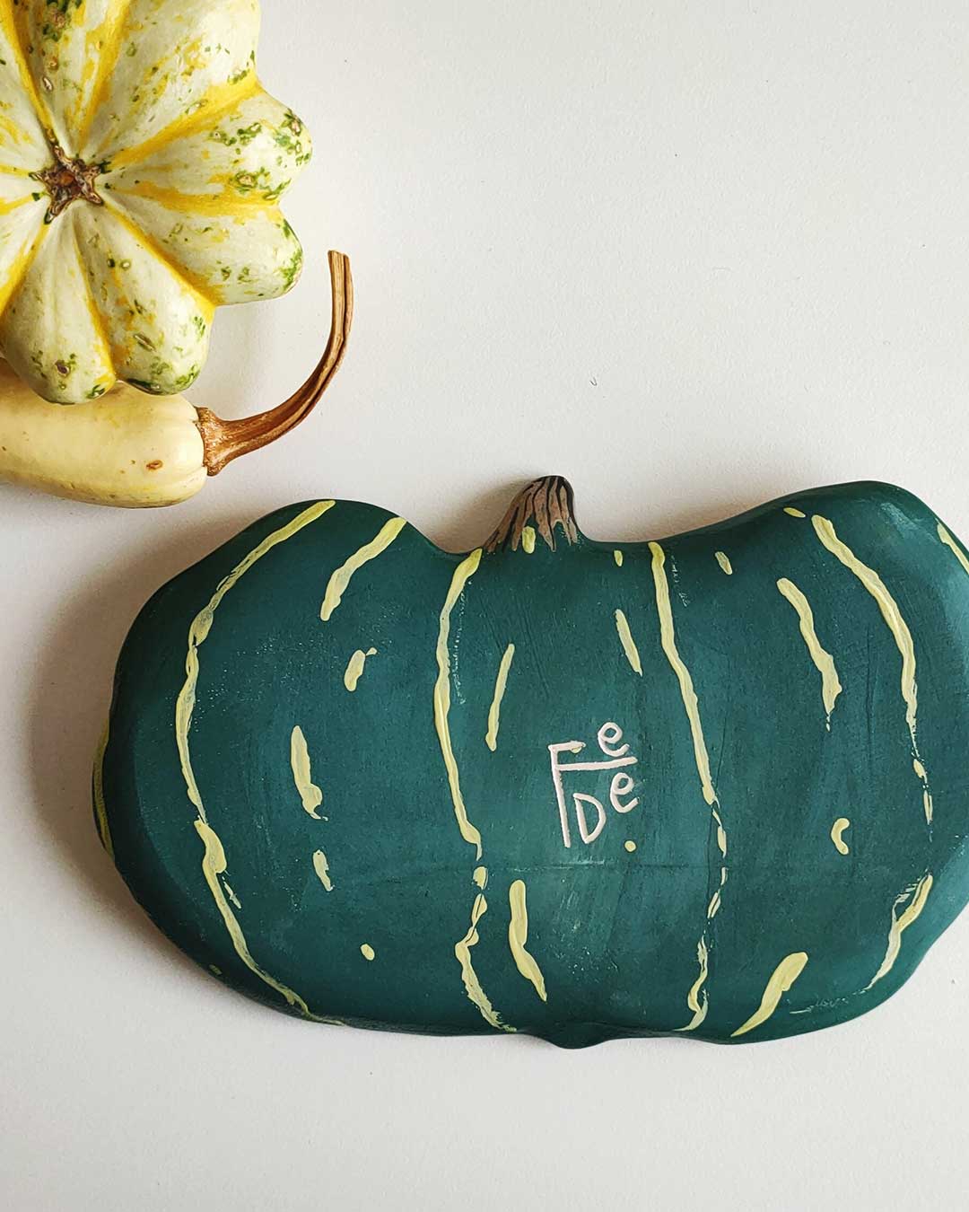 Assiette Citrouille