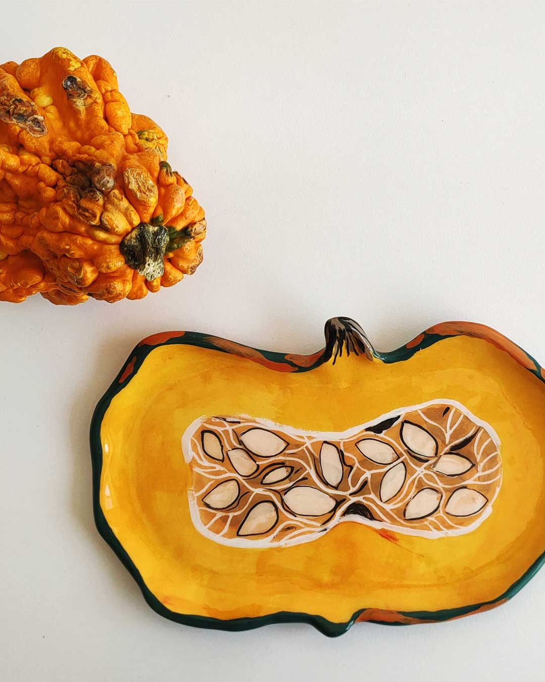 Assiette Citrouille