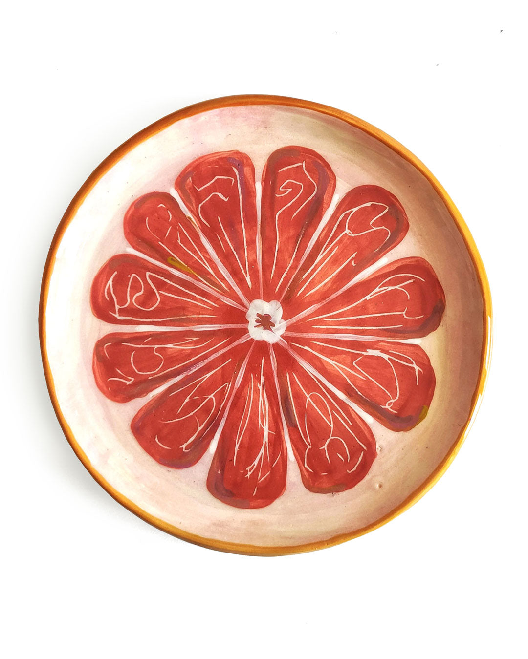 Large grapefruit plate