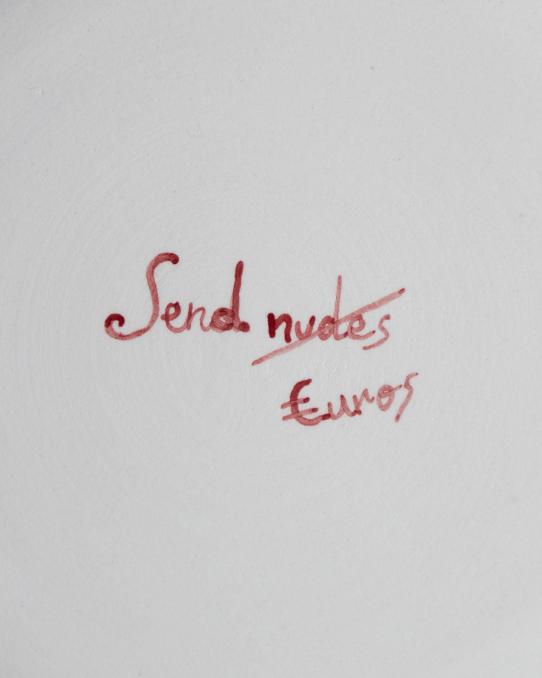 Send nudes plate