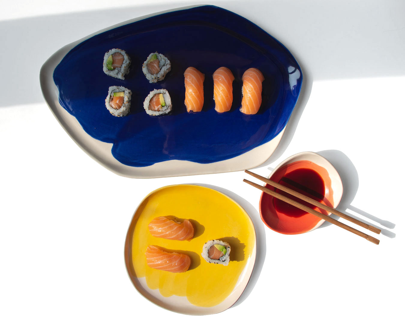 At home sushi - Handmade sushi set - Pottery&Poetry