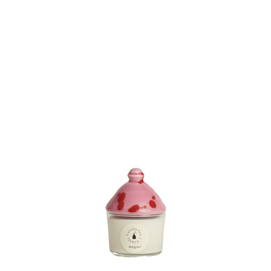 Melograno - Trullino Candle with ceramic lid