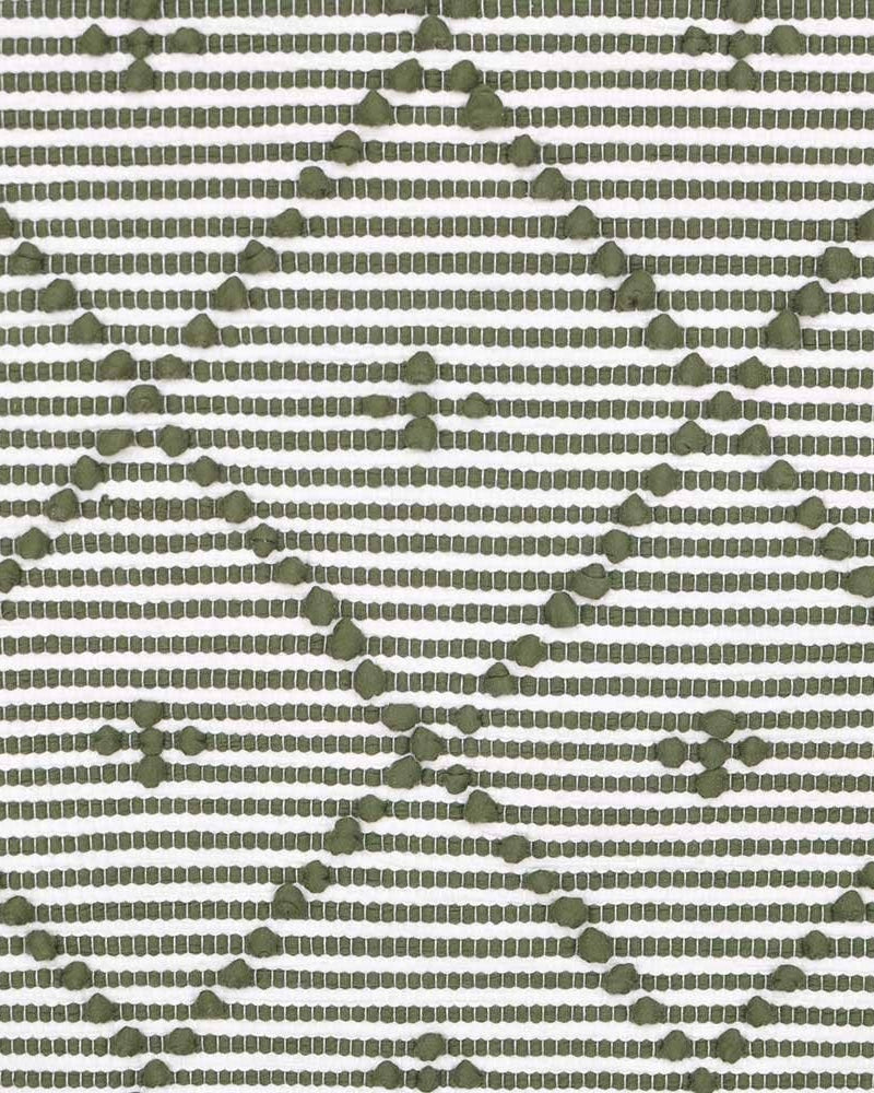 Handwoven striped rug