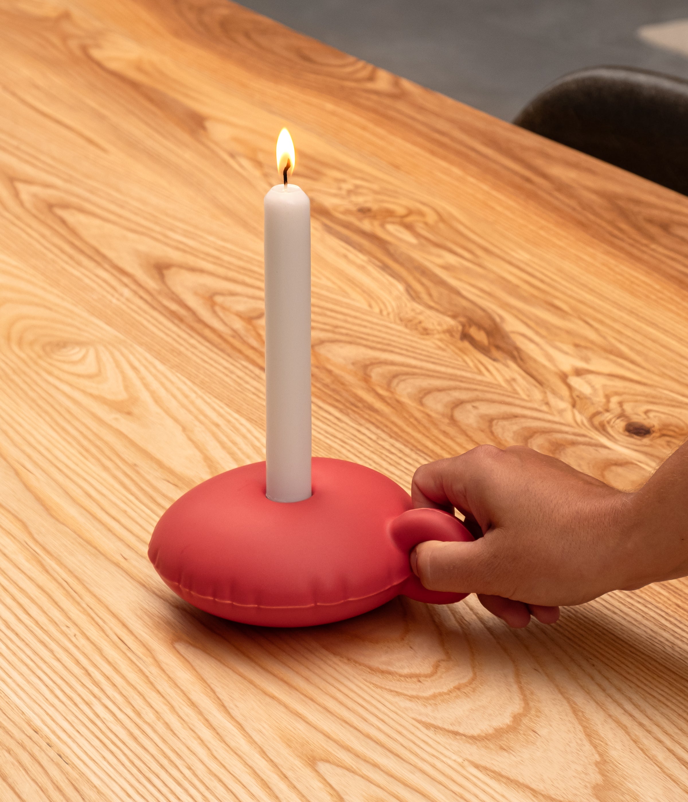 Candy candle holder matte