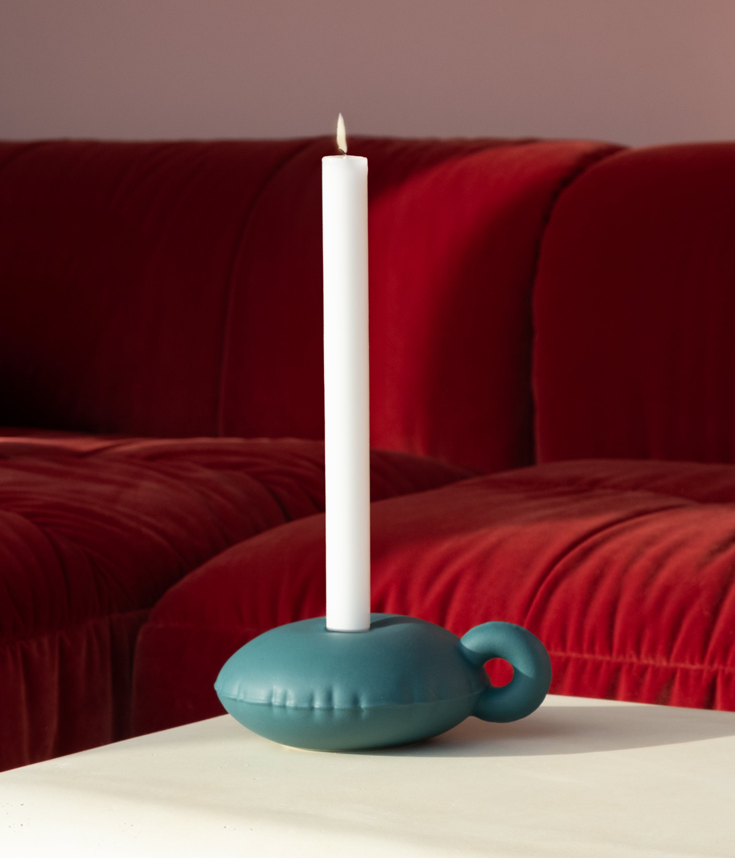 Candy candle holder matte