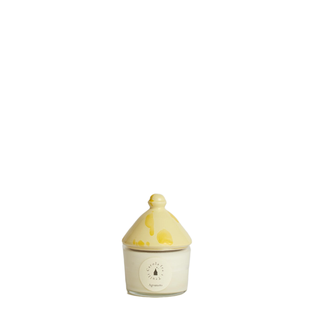 Agrumeto - Trullino Candle with ceramic lid