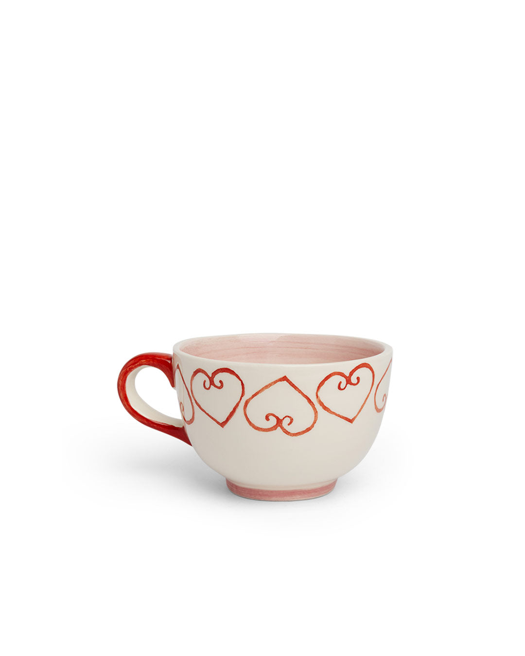 Hand painted mug - red - ACTOS