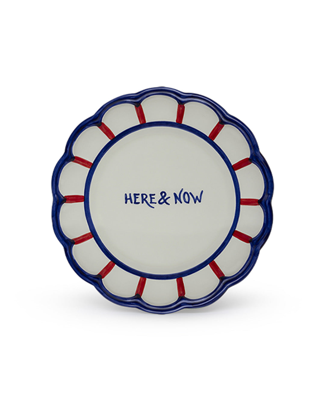 Artisanal Plate handcrafted handpainted handmade kitchenware tableware
