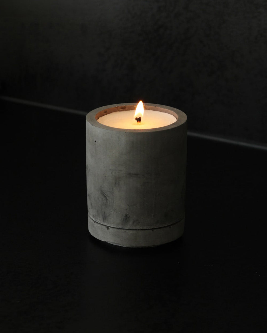 Scented Concrete Candle