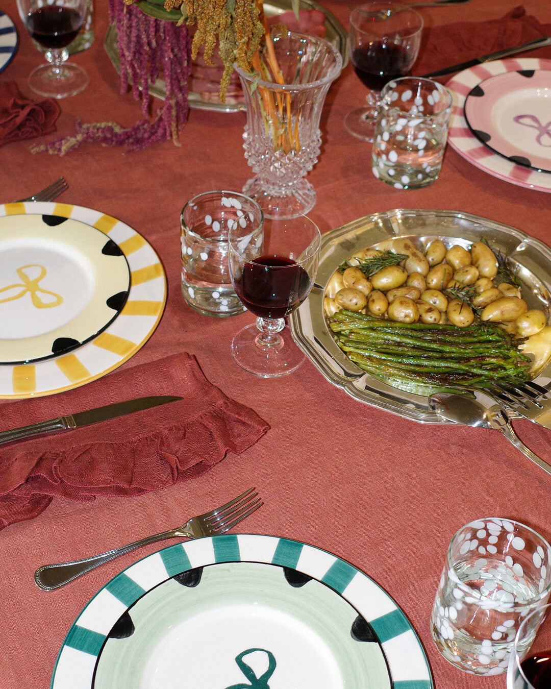 Circo dinner plate MIX - Set of 4 (-10%)
