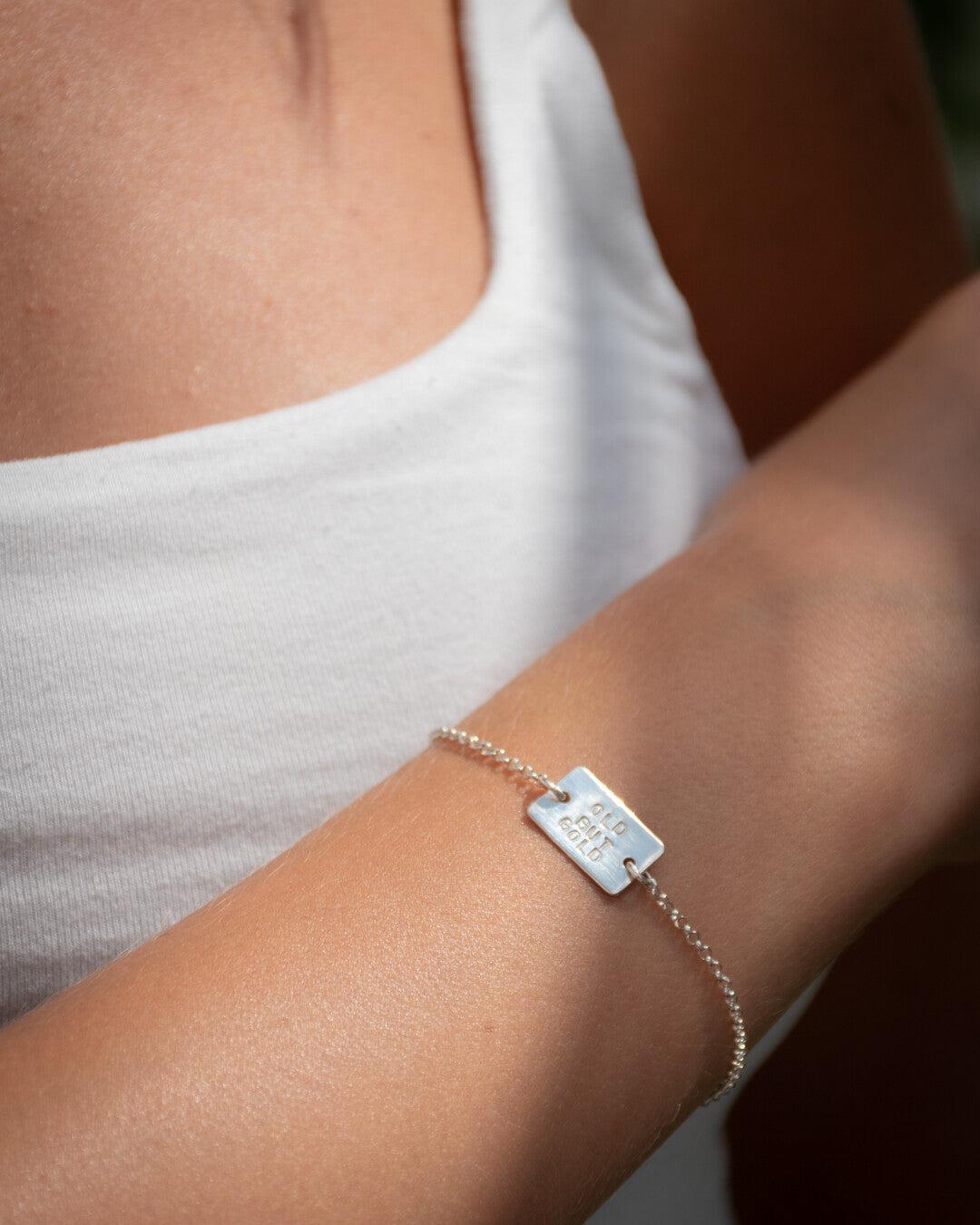 "Old but gold" bracelet