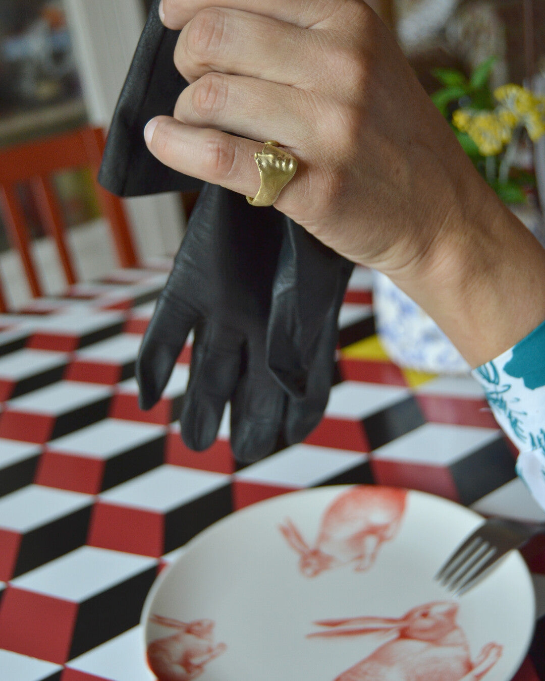 Eudossia adjustable ring