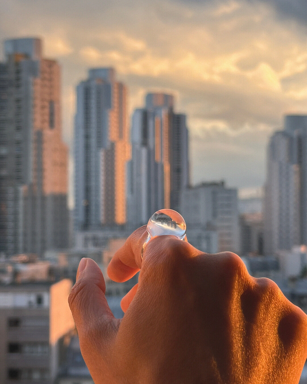 Apéritif Collection - Anisette Glass ring