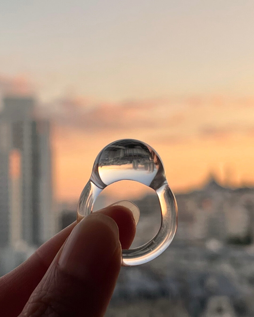 Apéritif Collection - Anisette Glass ring