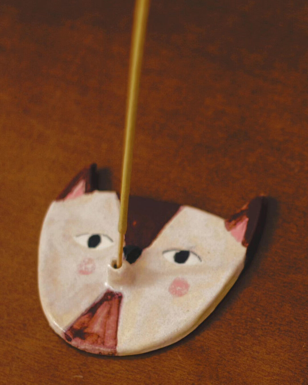 Whistling Cat Incense Holder