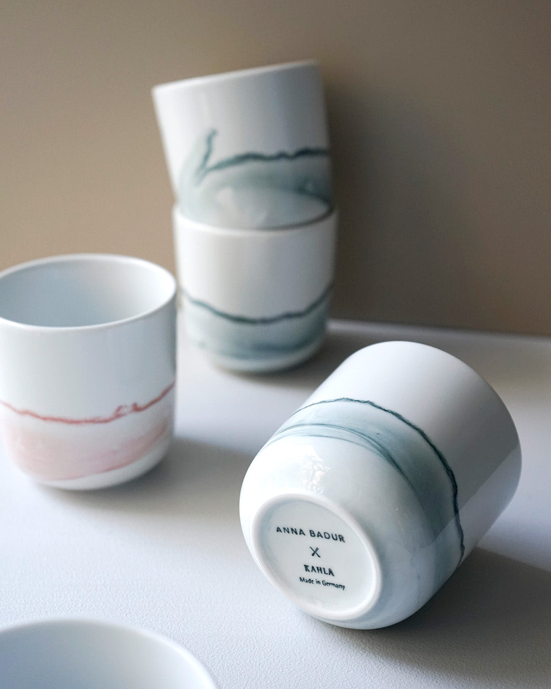 TIDE Porcelain Glazed Cup Medium MIX - Set of 4 (-20%)