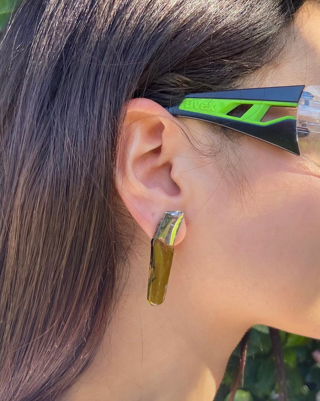 Spada upcycled earrings