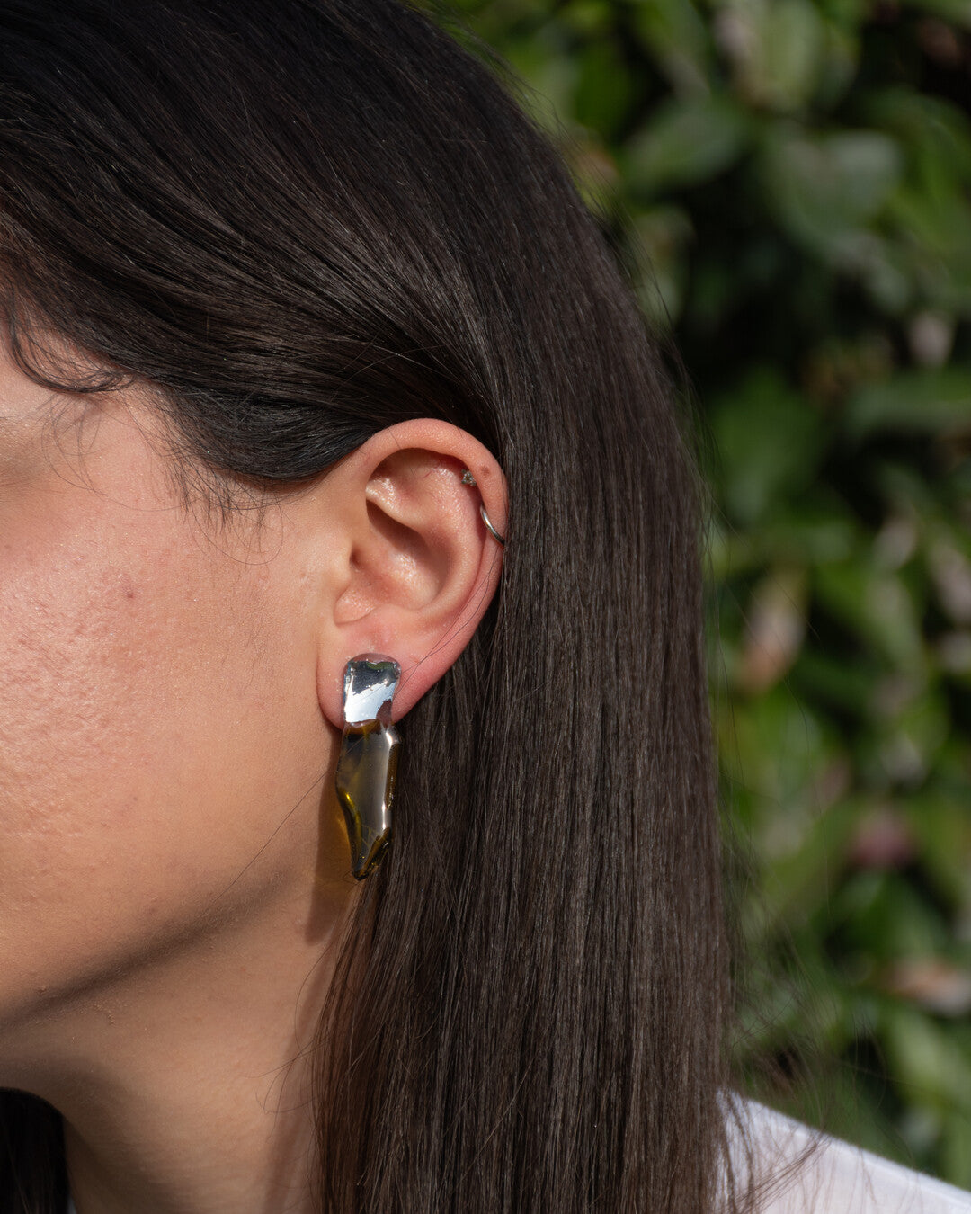 Spada upcycled earrings