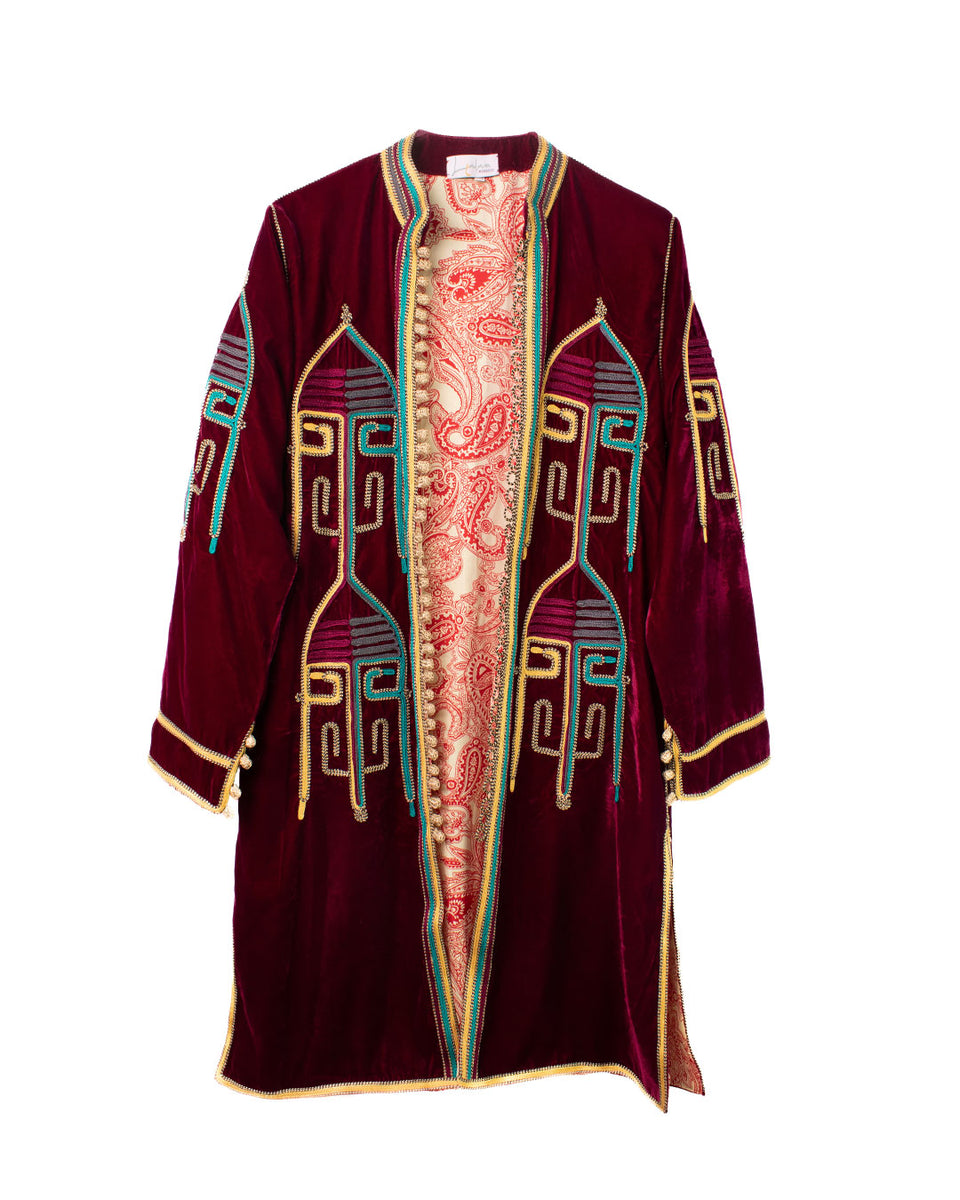 ラクユウ mina perhonen Velvet Jacket Asliah-Velvet-Jacket-