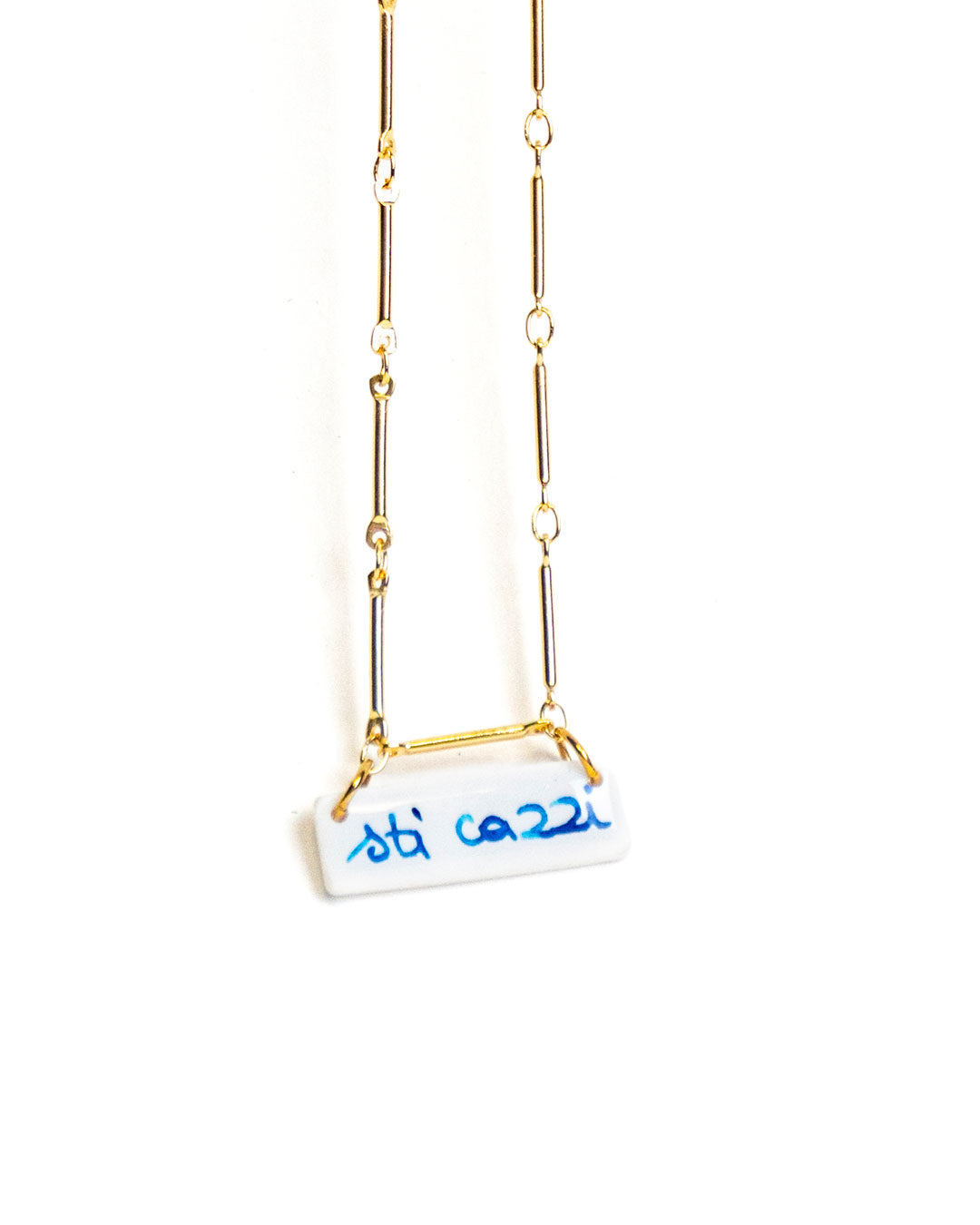 Little Blue Amulet Necklace | 1 charm bundle