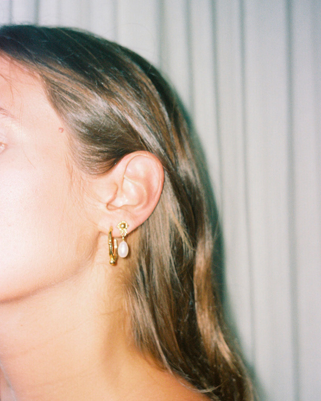 Handmade hoop earrings - Beatriz Jardinha