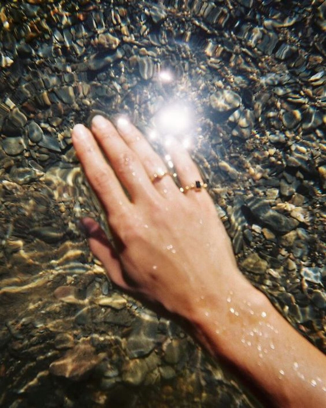 Handmade ring with onyx stone - Beatriz Jardinha