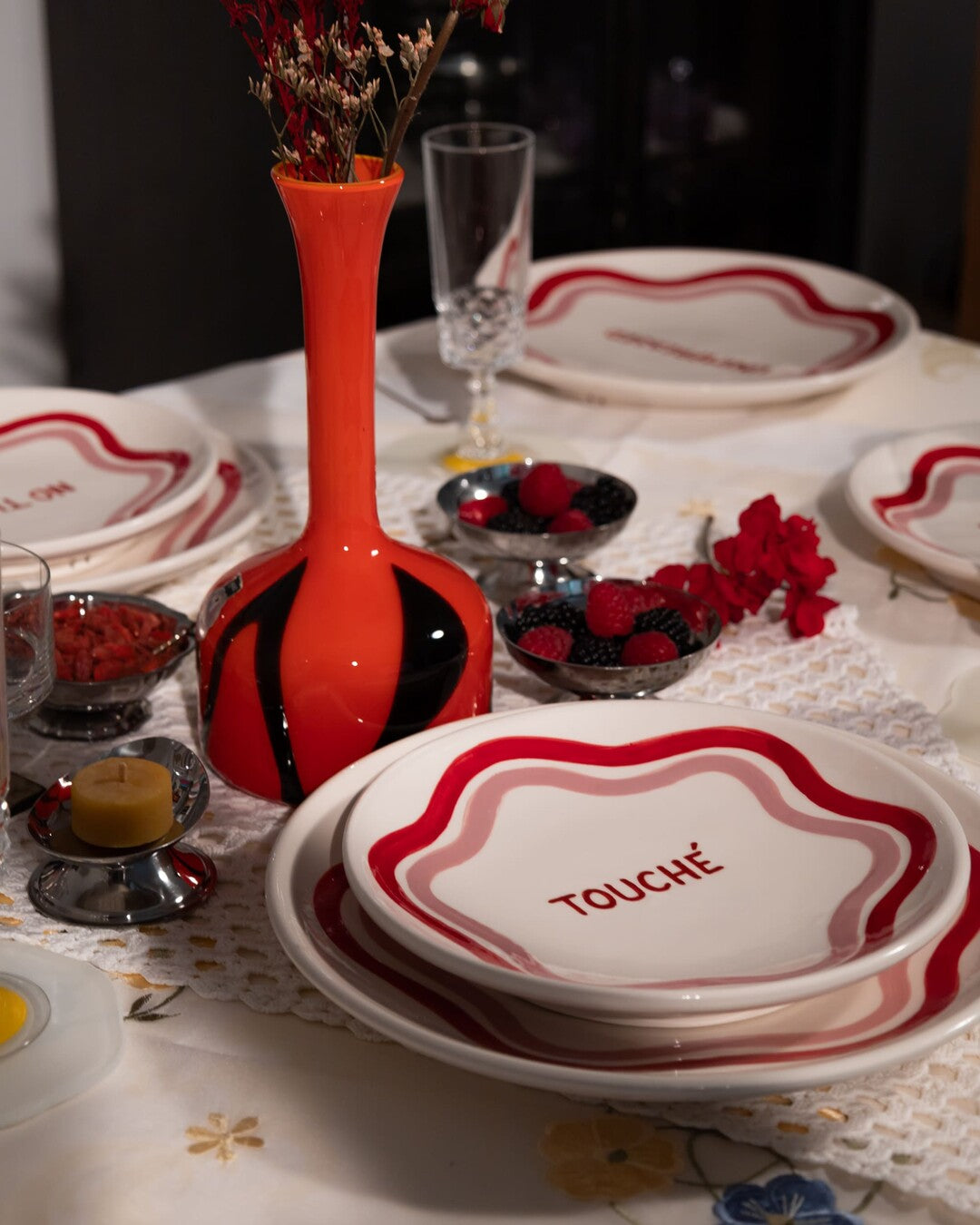 Talk of the Table dessert plates MIX - Set of 4 (-10%)